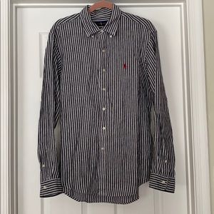 Black and white striped Button Down - Ralph Lauren